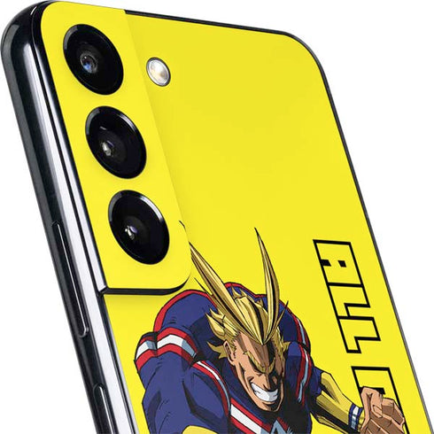 My Hero Academia All Might Season 5 Galaxy S22 Skin